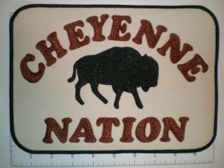Mt Montana Cheyenne Indian Tribe Nation Native American Tribal Pow Wow Patch