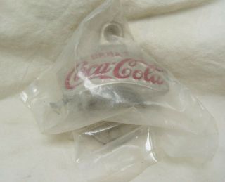 Vintage Beba Coca Cola Starr X Cast Iron Bottle Opener In Bag W/ Screws