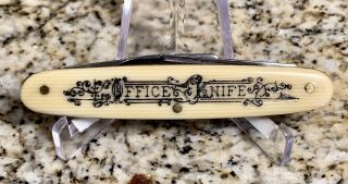 Vintage Camillus Office Knife 2 Blade Pocket Knife - 3 1/4” Closed