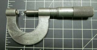 Brown & Sharpe Thread Micrometer 22 - 30 Us&v 0.  0 - 1 " 0.  001 " Made In Usa