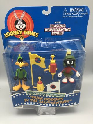 Looney Tunes Daffy Duck & Marvin The Martian “duck Dodgers In The 24th Century