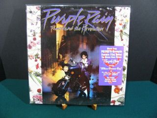 Prince Purple Rain Orig Vinyl Lp W/poster,  Lyric Lp 1984 Synth Funk Ost Nr