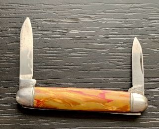 1944 - 55 Vintage Hammer Brand 2 Blade Pocket Knife - 2 3/4” Closed 3