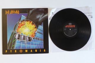Ex Def Leppard Pyromania Vinyl Lp Master Disc 810 301 - 1m1
