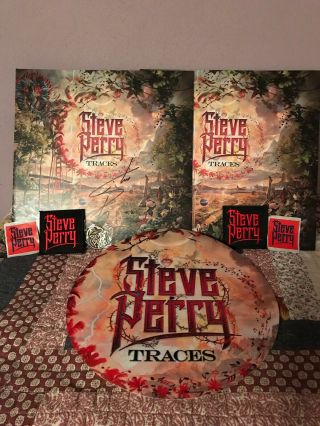 “traces” Vinyl Lp Limited To 700 Copies Deluxe Version Signed By Steve Perry