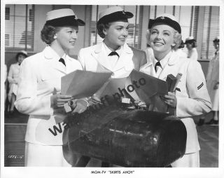 Esther Williams In B " Skirts Ahoy " 1952 Mgm - Tv Film 8x10 B&w Photo