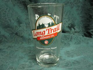 Long Trail Brewing Co Vermont Take A Hike Pint Beer Glass