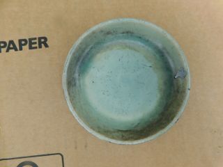 Small Antique Chinese Or Korean Celadon Plate