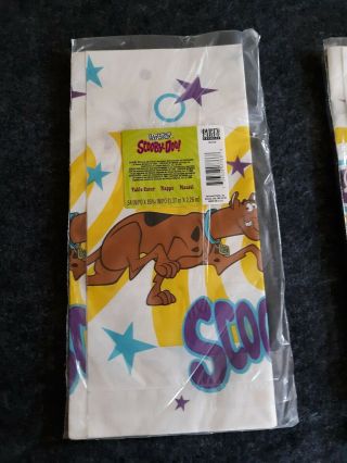 Vintage Cartoon Network Hallmark Scooby - Doo Paper Table Cover Nip 1998