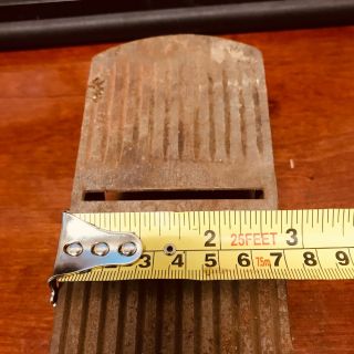 Antique Stanley Bedrock No.  604 - 1/2 Corrugated Bottom Smoothing Plane Sole Only