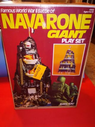 Vintage Marx Navarone Giant Playset 1977 4302