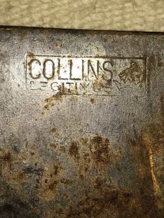 Vintage 4 Lb.  Collins Legitimus Single Bit Axe Good Shape