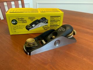 Stanley Sweetheart No.  60 - 1/2 Low Angle Block Plane,  12 - 139,  6 1/2 In