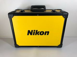 【exc,  5】 Nikon Vintage Hard Aluminum Film Camera Case W / Kyes From Japan 259