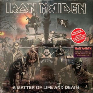 A Matter Of Life And Death By Iron Maiden (180g Vinyl 2lp),  2017,  Sanctuary (usa