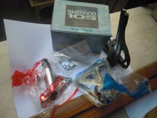 Nos Shimano 105 Pedals With Toe Clips Pedali Vintage Nuovi