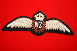 Zealand Air Force Ww2 Pilots Pilot Wing 1
