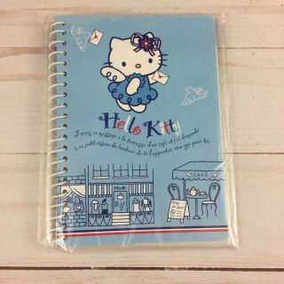 2002 Angel Hello Kitty Mini Paris Notebook 3.  5 " X 5 " 35 Sheets