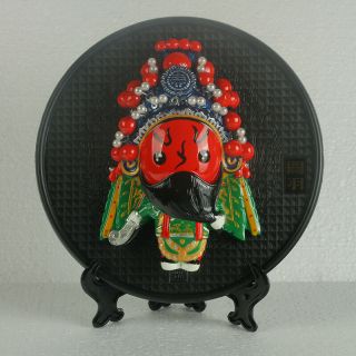 Chinese Lacquerware Handmade Guan Yu Statue Rj006
