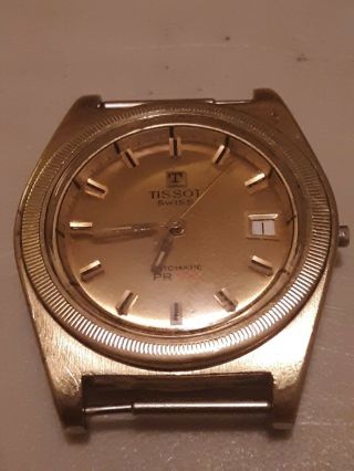 Vintage Mens Tissot Automatic Pr516 Watch Gold Filled