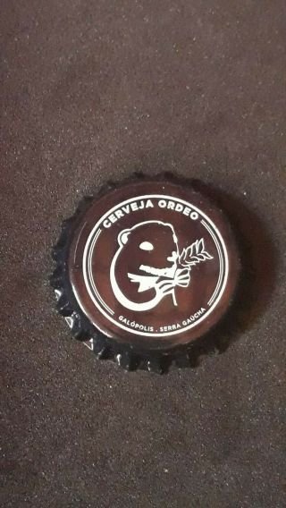 Brazil Ordeo Craft Beer Kronkorken Capsule Bottle Cap 01