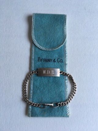Vintage Tiffany Co Sterling Silver Men 