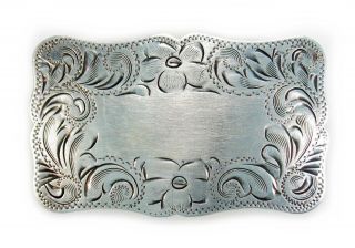 Vintage Diablo Manufacturing Co.  Sterling Silver Belt Buckle 149052