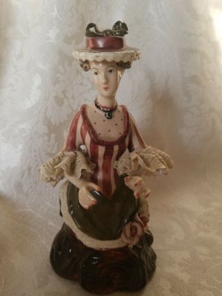 Vintage Rare Cordey Half Doll Lady Figurine 4023 7 " Outstanding