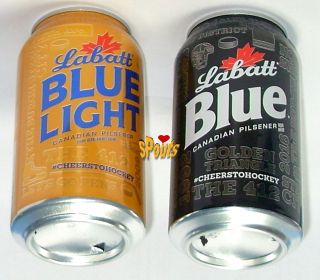 PITTSBURGH PROUD PENGUINS LABATT BEER CANS NHL ICE HOCKEY CANADA - USA SPORT 2017, 2