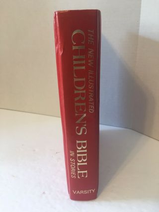 Vintage Illustrated Children ' s Bible in Stories Hardcover 3