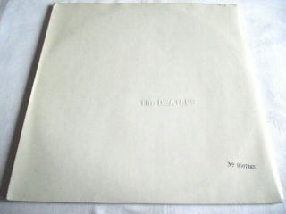 The Beatles White Album 1968 Stereo Uk 1st Apple Dbl Lp No 0507465 Complete