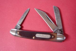 Vintage Old Timer Schrade 1080t Pocket Knife S/h In Usa