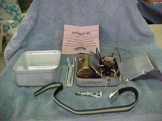 Vtg Optimus 99 Camp Stove For Gasoline.  Backpacking Camping,  Hiking.  Stove