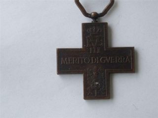 Wwi Italy Italian Military Medal For Merit - Ww1