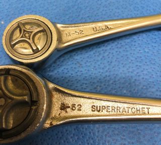 VINTAGE J.  H WILLIAMS 3/8 And 1/4” Ratchets. 3