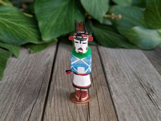 Hopi Kachina Doll Mini Hand Made Wood Deer Native American Katsina Navajo Zuni 3
