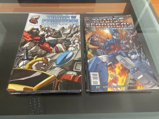 Transformers 86’ Animated Movie 1 - 4 And More Than Meets The Eyes 1 - 8 Comics