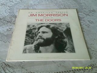Jim Morrison.  An American Prayer.  Music By The Doors.  Gatefold.  Elektra.  1978.