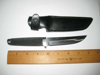 Rare Vintage Discontinued Japan Cold Steel Mini Outdoorsman Fixed Blade Knife