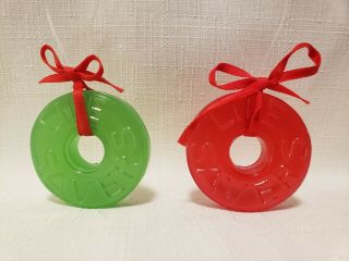 Hallmark Tree Trimmer Red & Green Lifesaver Candy Ornaments