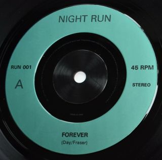 Night Run - Forever/crime Of Passion - Uk 7” - Diy 80s Private Nwobhm Rock Metal - Hear