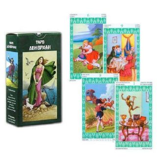 Tarot Lenormand Russian Instruction 78 Cards Deck Gift