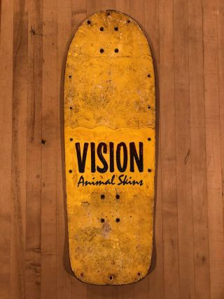 Vision Animal Skins Skateboard Deck