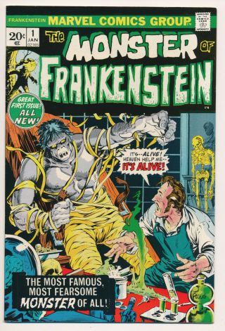 Monster Of Frankenstein No.  1 1973 Great Shape One Owner