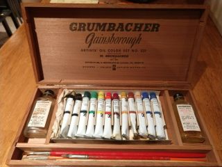 Vintage Grumbacher Gainsborough Artists 