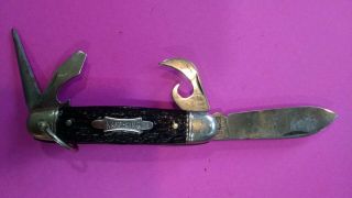Vintage 4 Blade Imperial Kamp - King Folding Knife