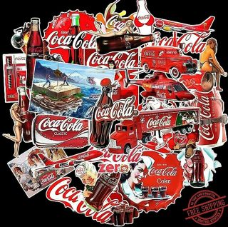 Coca Cola Sticker Pack 26 Piece Coke Stickers No Doubles •