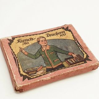 Famos Druckerei Old Antique Stamp Toy Germany 1930 