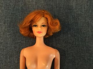 Vintage Mod Barbie Twist ‘n Turn Redhead Stacey Ex