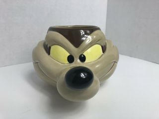 Warner Brothers Looney Tunes Wile E.  Coyote Ceramic Applause 1989 Coffee Cup Mug